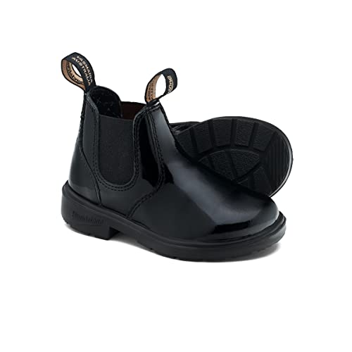 Blundstone Range Boot (Toddler/Little Kid/Big Kid) Patent Black AU 2 (3-3.5 US Little Kid/Big Kid) M3