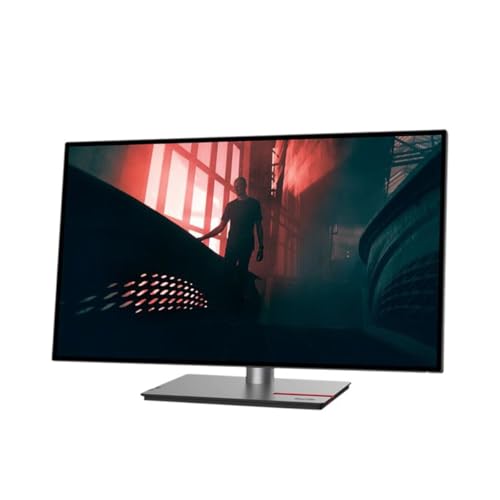 Image of Lenovo ThinkVision P27h-30 27 inch Class WQHD LED Monitor - 16:9 - Raven Black