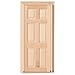 SPYMINNPOO Doll Door, 1:12 Doll House Mini Wooden Door for Dolls DIY Dollhouse Furniture Accessories DIY Wooden Door