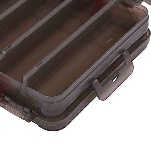 Doppelseitige wasserdichte Köderbox für Angelzubehör, Anti-Verlust