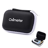 UPIQNG Oximeter-Aufbewahrungskoffer für harte Pulsoximeter, Fingerpulsoximeter...