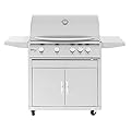 Summerset Sizzler 32-inch 4-burner Freestanding Propane Gas Grill With Rear Infrared Burner - Siz32-lp