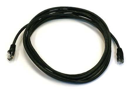 Cable Ethernet Cat 6 negro 10 ft. miniatura 1