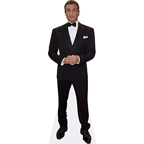 Sylvester Stallone (Suit) Silhouette en Carton Grandeur Nature