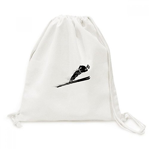Sac à dos ski en toile léger pour éviter l'encombrement en voyage shopping