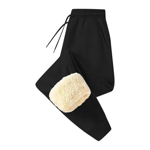 Men's Sherpa Lined Hoodie Tracksuit 2 Pieces Set Athletic Casual Hooded Sweatshirt and Joggers Set Sweatsuit Outfits4