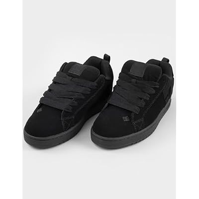 DC SHOES Court Graffik Mens Shoes, Black & Black, 11