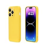 NewTonCase Compatible with iPhone 12 Pro 6.1 Inches Case,New Upgraded Military-Grade Shock-Proof Camera Lens Provides Full Body Protection for Men and Women(Yellow)