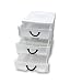 Decor Hut 3 Drawer Plastic Organizer with Easy Pull Out Draws, Little Handle. Great for Sewing, Art, Beading & More