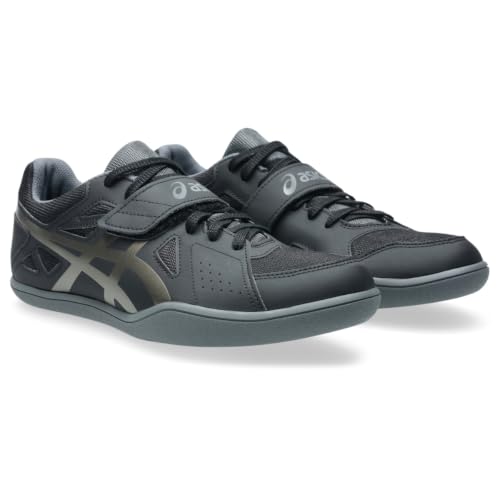 ASICS Men's Hyper Throw 3 Track & Field Shoes, 9.5, Black/Gunmetal - image 2
