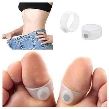 Akruti Foot Magnetic Massager Toe Ring For Slimming Loss Weight O Leg Correction Feet Care Tool Pedicure Valgus Pro Detox Pedicura
