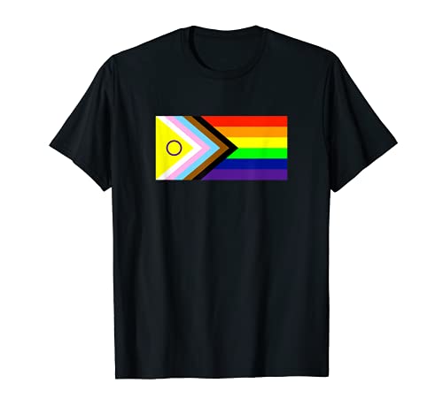 Progress Pride Flag Intersex, Pride Flag T-Shirt