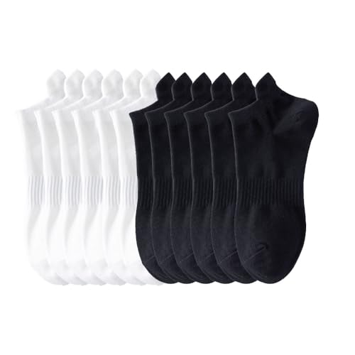 6 Pairs Of Ankle Running Socks Low Cut Sports Tag Socks Summer Thin Cotton For Men And Women