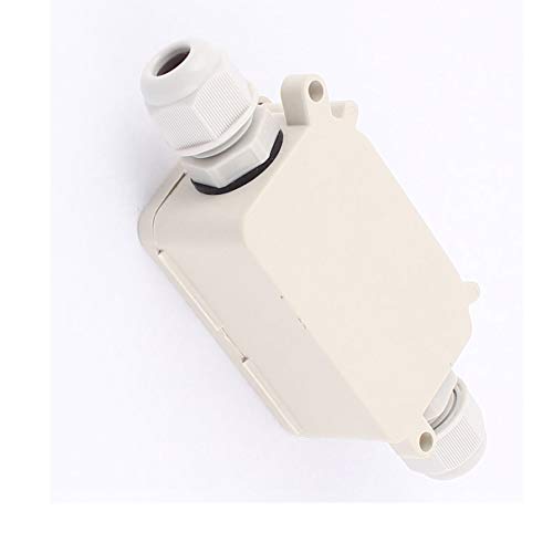 Caja de Conector Impermeable IP65 3 Vías PG9 Gris miniatura 4