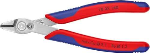 KNIPEX Electronic Super Knips XL de 140 mm con mangos multicomponente premium