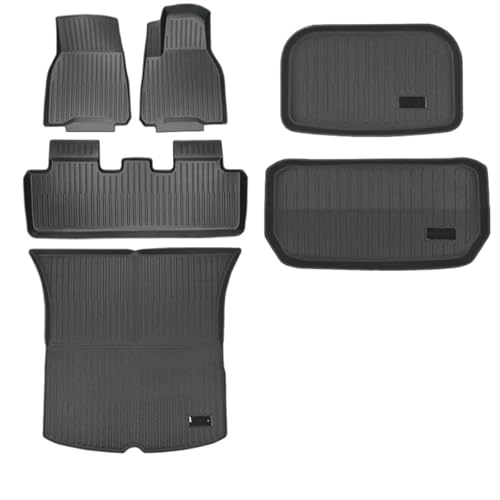 Tapis Tesla Model Y imperméables et amovibles pour garder un habitacle toujours propre