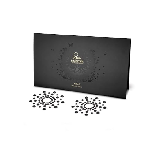Image of Bijoux Indiscrets FLASH Pasties - Glitter Reusable Nipple Covers for Women - Self-Adhesive Body Jewelry for Any Occasion