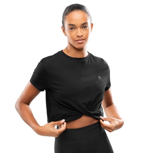 T-Shirt de Sport anti-frottement à nœud torsadé SIROKO pour Femme