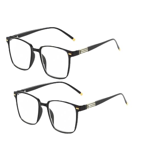 2 Stück Autozoom Lesebrille, Intelligente Zoom Lesebrille Herren...