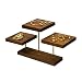 YT.JYUERI Brillenhalterständer 3-stufige Schmuck Display Stand Ohrring Ständer Schmuck Display Ständer Sonnenbrille Display Stand Stand Brillenaufbewahrung (Color : A)
