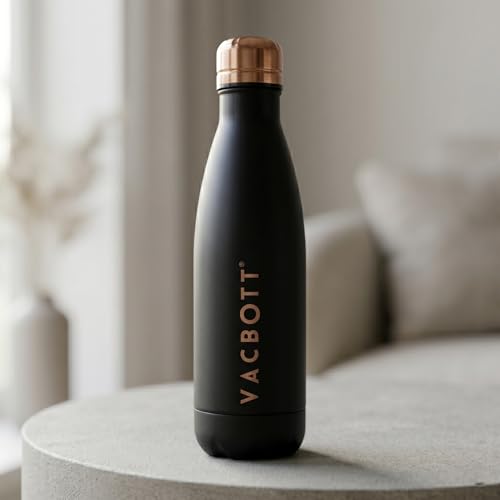 Image of CLAY CRAFT VACBOTT Stark Velvet Thermosteel|Double Walled|18 Hours Hot and 24 Hours Cold Vacuum Insulated Flask Bottle 500ml, Leak Proof|Gym|Travel Bottle|BIS Certified|1 Year Warranty