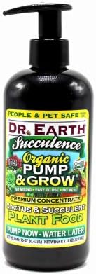 Dr Earth 1077 16 Oz Concentrated Pump & Grow Cactus & Succulent Fertilizer