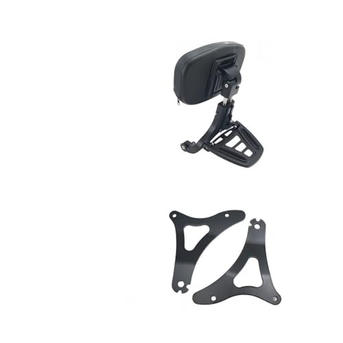Coussin siège dossier arrière moto pliable : fini le mal de dos en Touring Street Glide 14-22