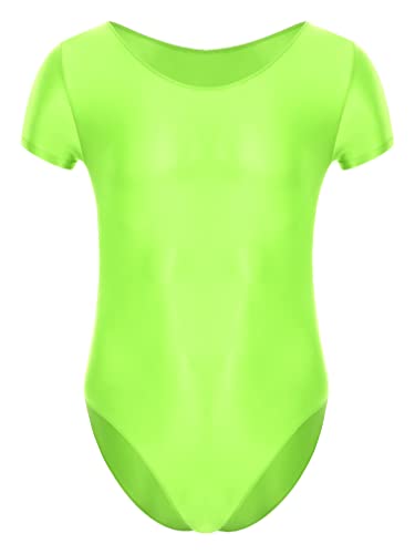 FEESHOW Mens One-Piece Shiny Oil Glossy Bodysuit High Cut Singlet Thong Leotard Tank Top