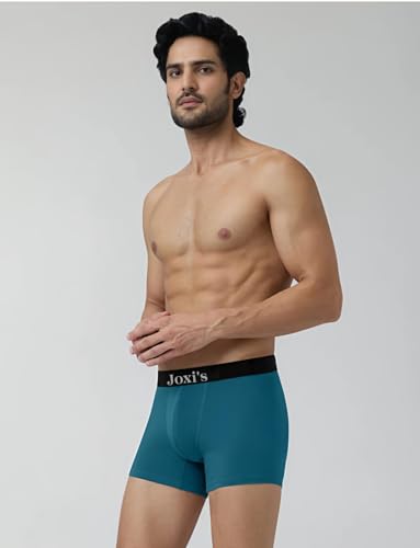 Image of Joxi's Men's Cotton Blend Trunks Pack of 4 | Soft Stretch Comfortable for Men