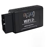 YUPZAR Obd2 Attrezzatura Diagnostica per Auto - Connessione Wireless Tramite WiFi con Telefoni cellulari e apparecchiature informatiche, Adatto alla Maggior Parte delle Auto