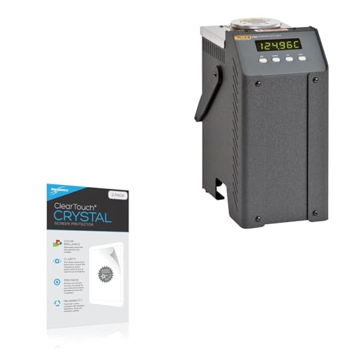 BoxWave Screen Protector Compatible with Fluke Calibration 6102 - ClearTouch Crystal (2-Pack), HD Film Skin - Shields from Scratches