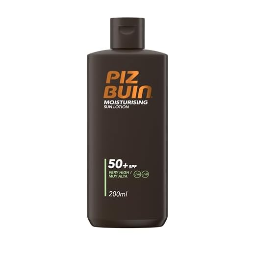 Piz Buin In Sun Loción Solar Hidratante SPF 50+, 1 unidad de 200ml