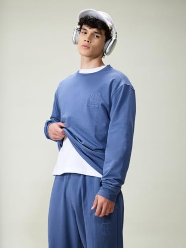 Image of CAVA Men's Everywear Oversized Sweatshirt for Men | Cozy Soft Terry Pullover, Casual Loungewear Top, Relaxed Fit for Layering, Home, Travel & Street Style