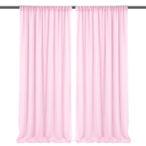 Rideaux de fond studio photo 0,7x3m lot de 2 pour décoration de mariage