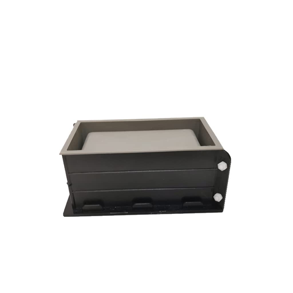 Molde de resina de silicona para macetas suculentas de hormigón, soporte de velas, molde de fundición para jardín, hogar, manualidades hechas a mano