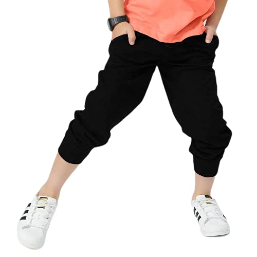 Calça Jogger Infantil Masculina Rovitex Kids Preto 4