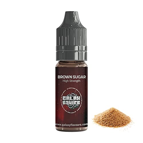 Saborizante de azúcar moreno - Saborizante alimentario de alta potencia - Más de 230 sabores - Botella de 10 ml.
