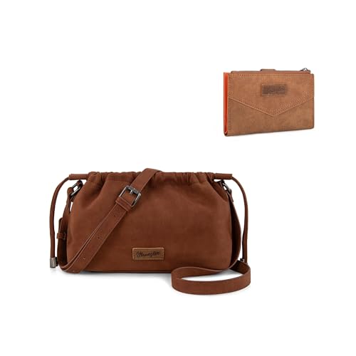 Wrangler Small Purse for Women Cute Cross Body Bag and Small Wallet