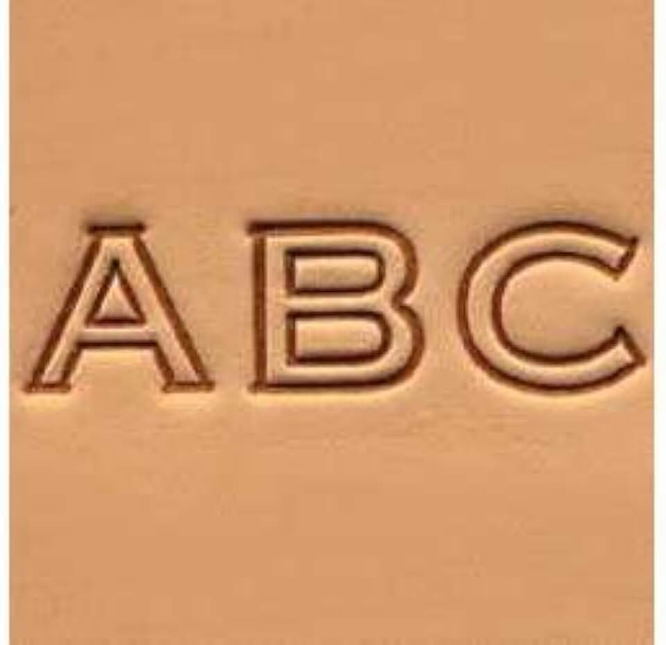 leather stamping alphabet