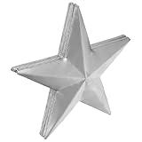 NUOBESTY Molde de Hierro Estrella de Cinco Puntas Grande, 10 Piezas, Accesorios de Estampación Artística 3D para Bricolaje y Decoración de Pared