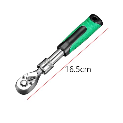 Kit de herramientas combinado con carraca de 1/4 pulg miniatura 2