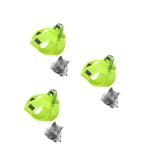 Gilet respirant pour chat design créatif vert fruit confortable - 2