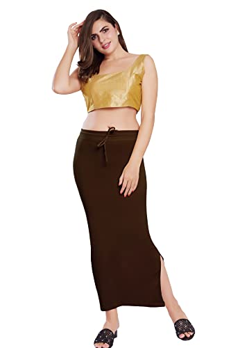 Image of RANI SAAHIBA Women's Stretchy Slim Fishcut Petticoat Cotton Shapewear