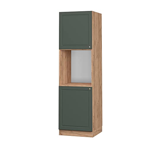 Vicco Meuble pour Four Fame-Line, Vert Or Campagne, 60cm Ouvert, à Combiner avec d'autres modules...