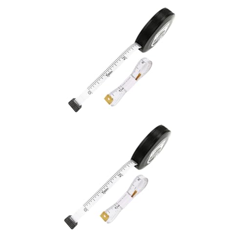 Set de 2 cintas métricas mini flexibles KALLORY portátil miniatura 1
