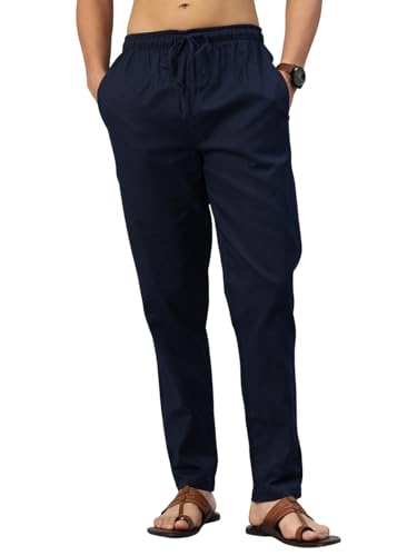 Image of Majestic Man Men's Pure Cotton Regular Fit Solid Pyjama