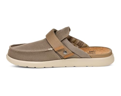 Image of Sanuk Mens Happy Hour Lite | Bottle Opener Buckle | Slip On Shoes for Men | Mens Loafers | Removable EVA Insole