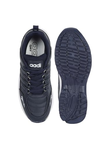 Image of AADI Men's Comfortable Lightweight Synthetic Leather Running, Walking & Gym Casual Sports Shoes