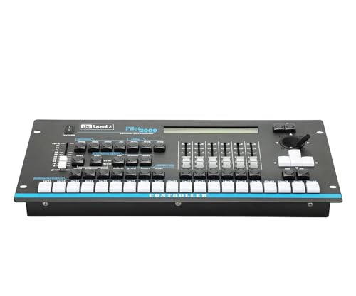 Dabeatz DMX512 Pilot 2000 DJ Light Controller – 512 Channels DMX ...