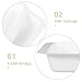 GANAZONO 10pcs Plastic Weighing Boats Multi-Shaped Lab Dishes for Accurate Weight Measurement Scientific Research and Industrial Applications Reusable and Spill-Resistant Design